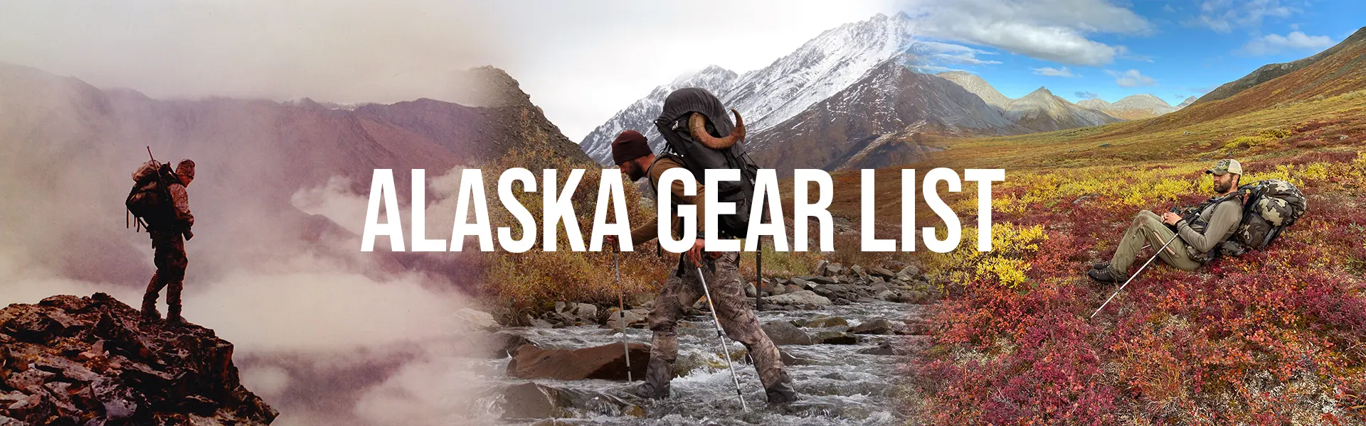 Alaska Gear List Header